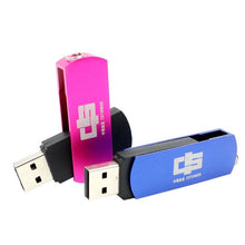 Load image into Gallery viewer, 4GB Rotating USB Thumbdrive With Coloured Body