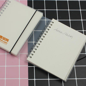 A5 Notebook With Clear Cover And Dot Grid Pages