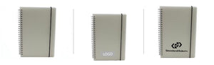 A5 Notebook With Clear Cover And Lined Pages