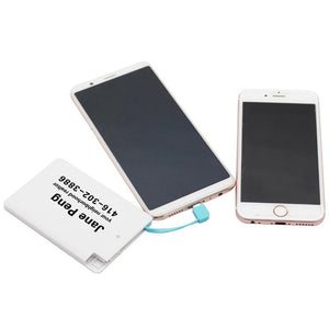 2500 Mah Card-Sized Power Bank