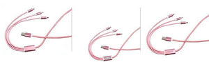 3-In-1 Aluminium Alloy Charging Cable Set