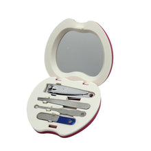 Load image into Gallery viewer, 4-Piece Manicure Set In Apple-Shaped Case