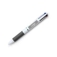 3-Colour Multi-Pen With Grey Rubber Grip